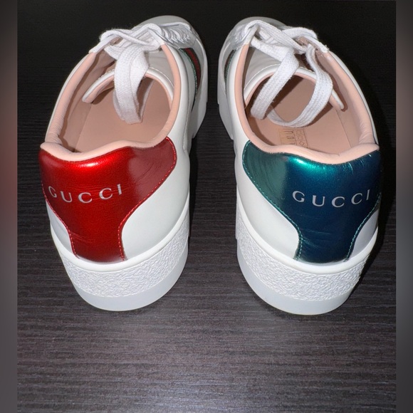 New Gucci Ace Platform Sneaker - Picture 4 of 5